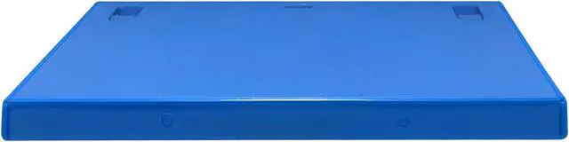Alt view image 3 of 3 - 500 STANDARD Solid Blue Color Single DVD Cases