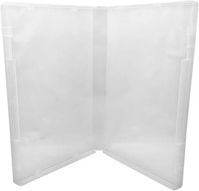 Main image of 25 Clear Storage Cases 21mm for Rubber Stamps /w Tabs (No Hub)