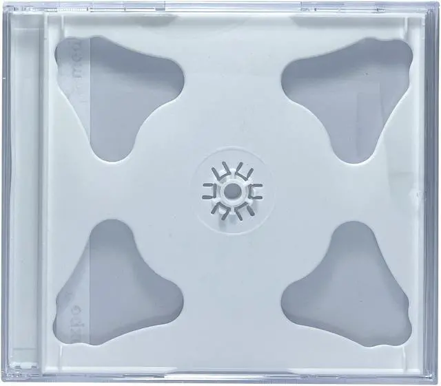 Alt view image 3 of 4 - 200 STANDARD White Double CD Jewel Case