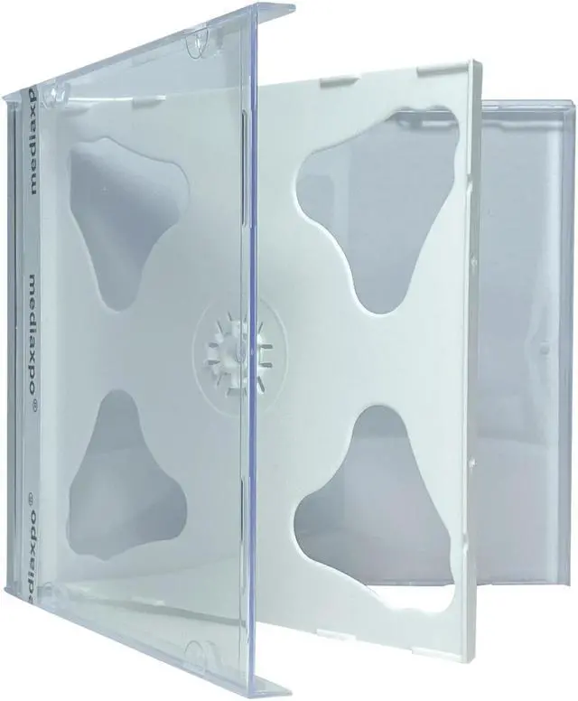 Main image of 200 STANDARD White Double CD Jewel Case