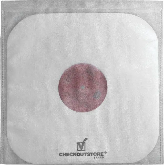 Main image of 300 CheckOutStore White Non Woven Record Outer Sleeves for 12" LP Vinyl 33 RPM Record Albums