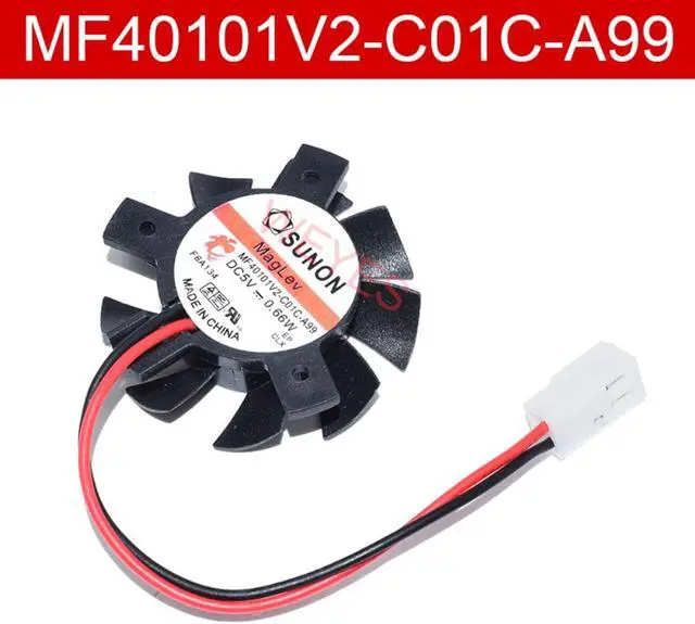 For SUNON MF40101V2-C01C-A99 37MM Pitch 20-26-26MM Graphics card