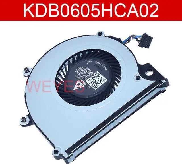 Main image of 766618-001 KDB0605HCA02 6033B0038101 DC5V 0.60A Four Lines Laptop CPU Cooling Fan For HP Pro X2 612 G1