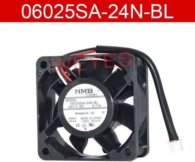 Main image of FOR nmb 06025SA-24N-BL 6025 24V 0.11A   60*60*25MM cooling fan
