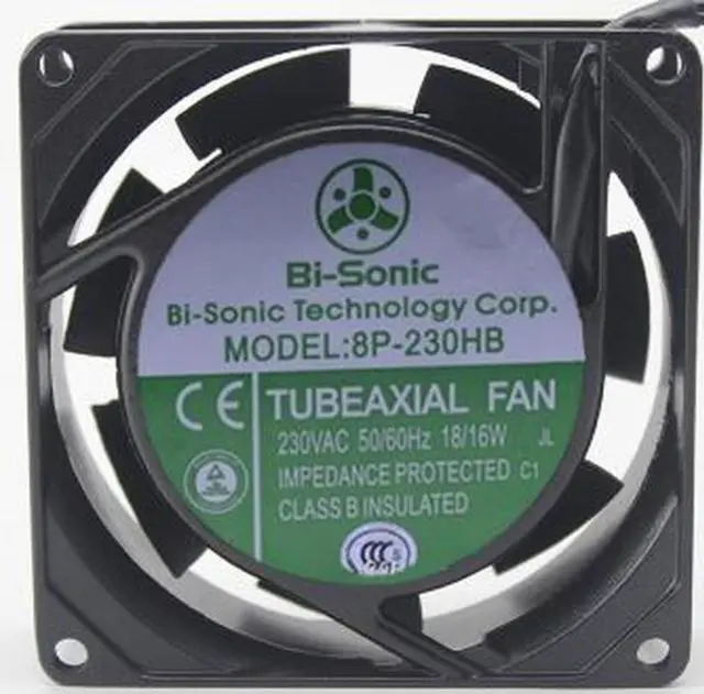Main image of 8P-230HB 8025 220V 18 / 16W oil-bearing water-cooled converter fan