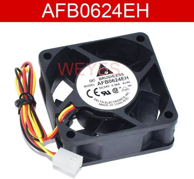 Main image of For Delta AFB0624EH DC24V 0.36A Three Lines Cooling Fan