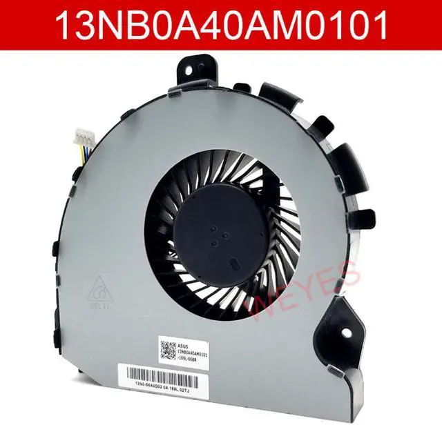 Main image of Genuine for ASUS ROG GL752VW laptop CPU cooler COOLING FAN 13NB0A40AM0101 NS85B04-15F16