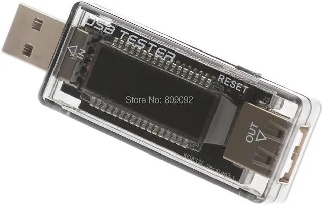 Main image of USB Charger Current Voltage Charging Detector Mobile Power Current and Voltmeter Ammeter power capacity tester meter