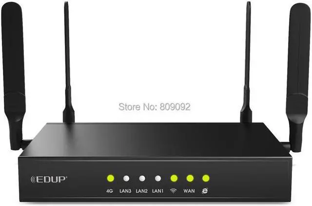 Main image of Wireless LTE CPE 4G WIFI Router Repeater Booster With LAN/WAN Port SIM Card Slot 4-Antenna repetidor