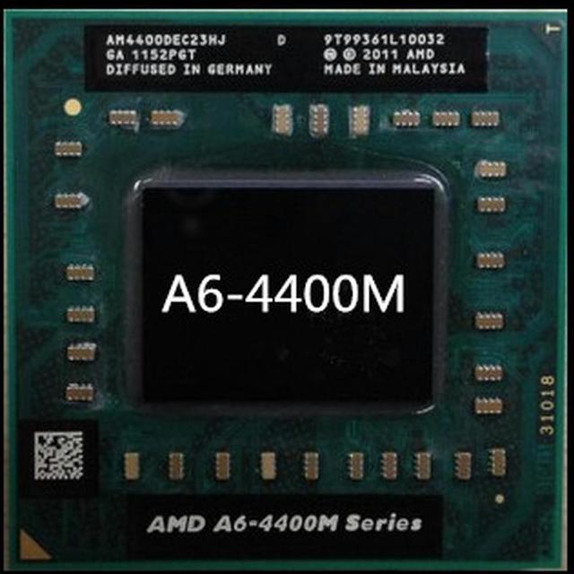 OIAGLH Dual Core A6-4400M 2.7Ghz A6 4400M AM4400DEC23HJ A6-Series notebook  CPU best quality processor