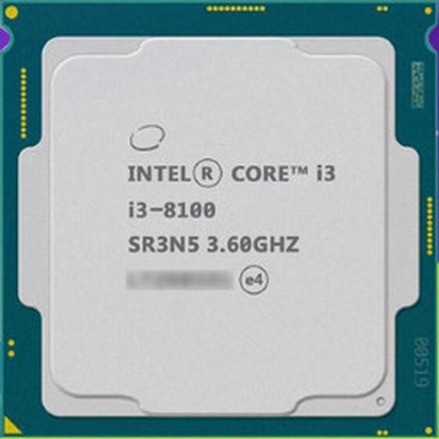 OIAGLH Core i3 8series I3 8100 I3-8100 i3-8100 CPU LGA 1151-land