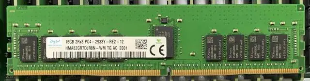 Main image of OIAGLH For 16GB 2RX8 DDR4 PC4-2933Y-RE2 HMA82GR7CJR8N-WM T4 Server