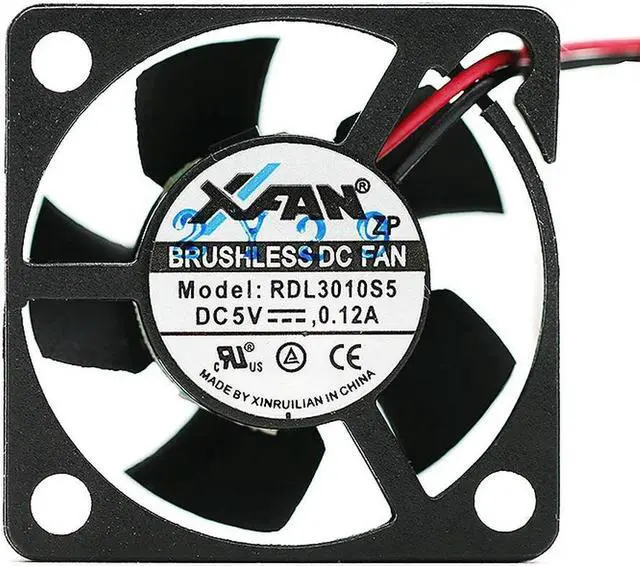 Main image of FOR 5V Fan For Xinruilian Rdl3010s5 5V 0.12 A 3010 3cm Silent Cooling Fan 9800RPM