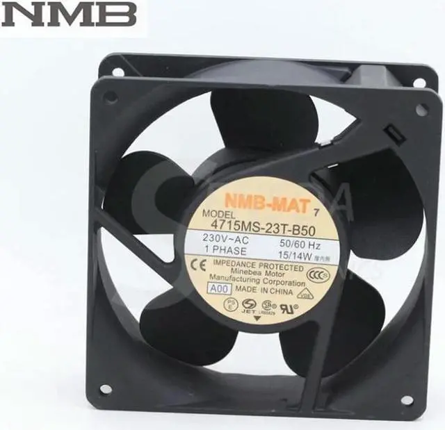 Main image of FOR 4715MS-23T-B50 12cm 12038 230V 15W DC cabinet cooling fan