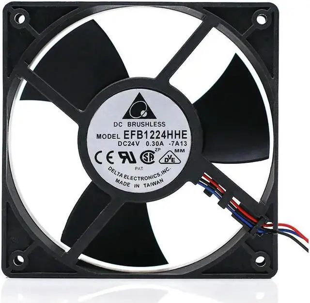 Main image of FOR 120mm DC 24V Server Cooling Fan,EFB1224HHE for 12038 12cm High Speed Air Volume Inverter Cooling Fan