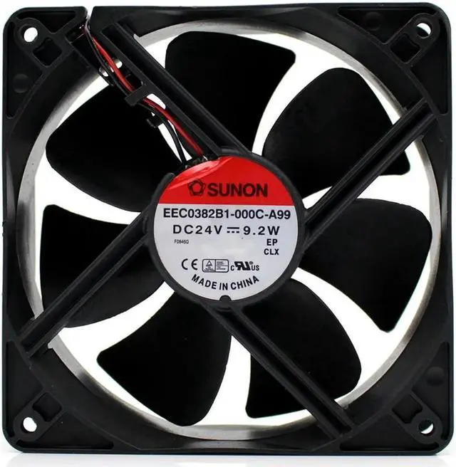 Main image of FOR EEC0382B1-000C-A99 EEC0382B1-0000-A99 12038 24V chassis cooling fan 9.2W