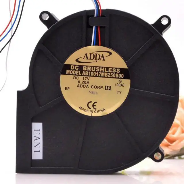 Main image of FOR AB10017MB250B00 For Dc 12V-17v 17V DC 0.20a PWM Temperature Control Turbine Cooling Air Machine 10cm