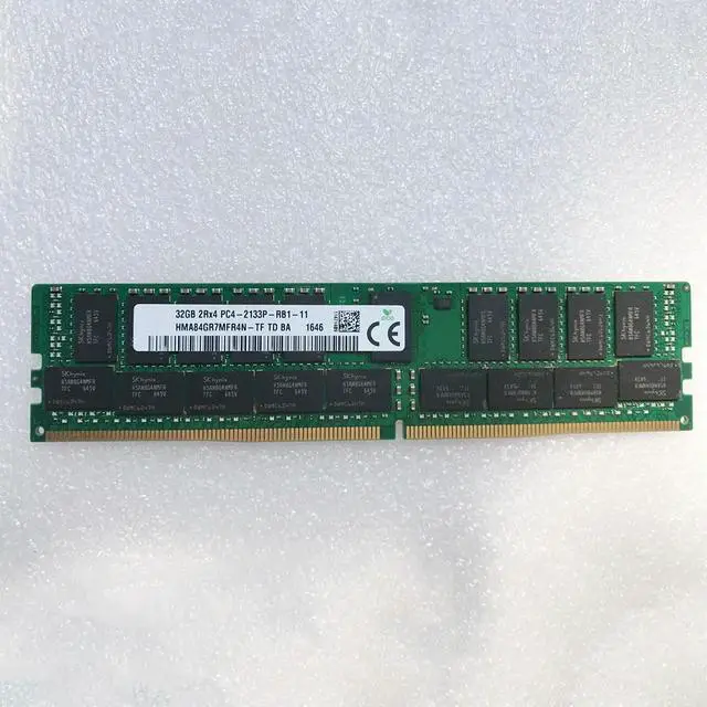 Main image of FOR 1 Pcs RAM 32GB 32G 2RX4 DDR4 PC4-2133P ECC REG HMA84GR7MFR4N-TF For Memory