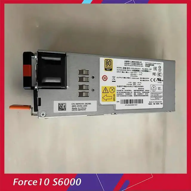 Main image of FOR Server DC Power Supply for 10 S6000 800W 9X80T J9KG5 721Y0 6FKHH DPS-800AB-5 A