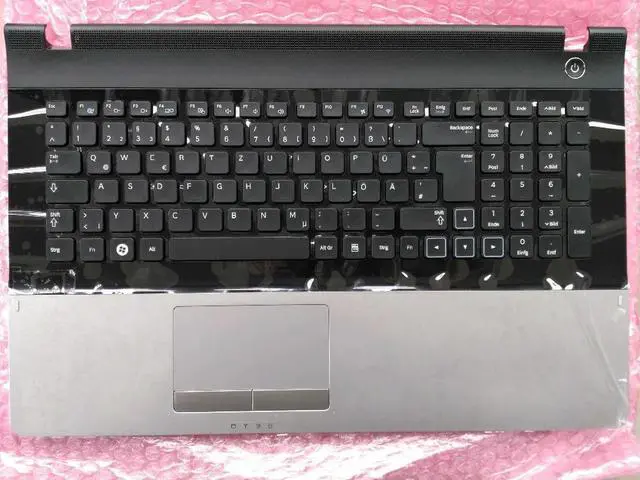 Main image of FOR FR/GR/IT/UK/SP laptop keyboard FOR 300E7A 305E7A with touc ad palmrest black color