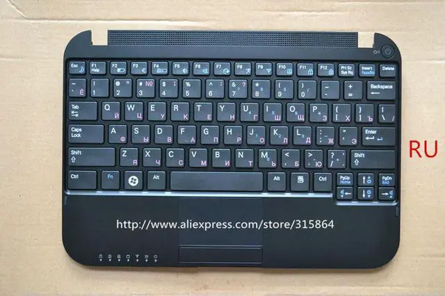 Main image of FOR Russian RU/UK/US/korean laptop keyboard for N310 N315 with touc ad black color