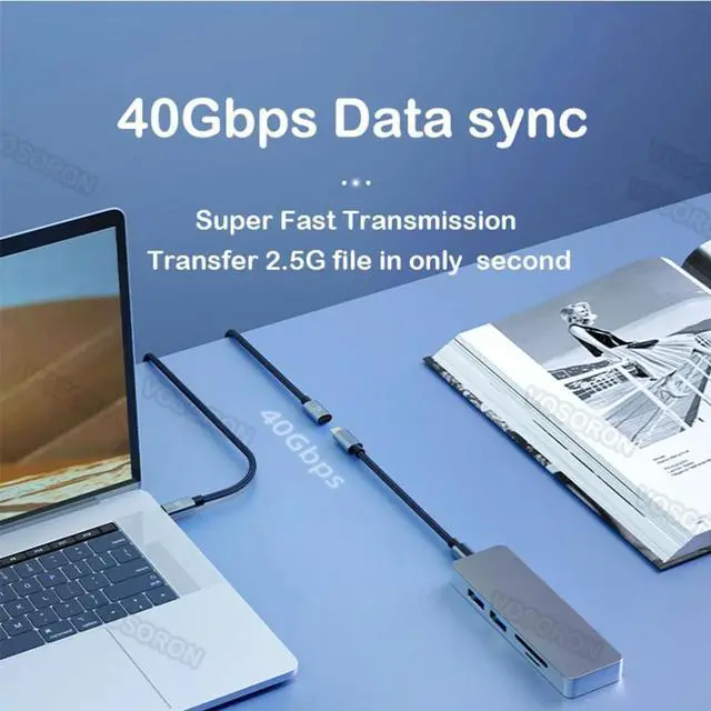 Main image of FOR USB4.0 40Gbps 3 Extension Cable USB Type C to Type C PD 100W 5A Fast Cable 8K 60Hz Cable For Pro