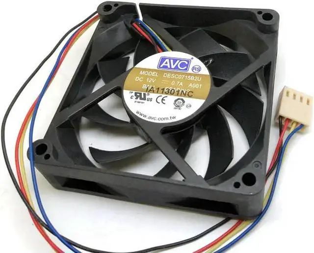 Main image of FOR 7cm for Cooler A7015 45RB 3AN C1 DF0701512RFUN 12V 0.6A 70x70x15MM 7cm computer CPU cooling fan DESC0715B2U
