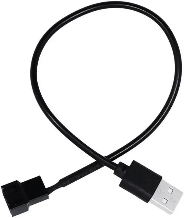 Main image of FOR 30CM USB to Molex 4 Fan Cable for Computer for Case Chassis CPU Fan Power C