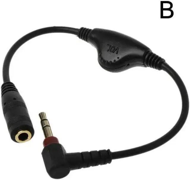 Main image of FOR 3.5mm 3.5mm Jack AUX Male to Female Adapter Extension Cable Audio Stereo Cord with Volume Control Earphone Headphone Wire