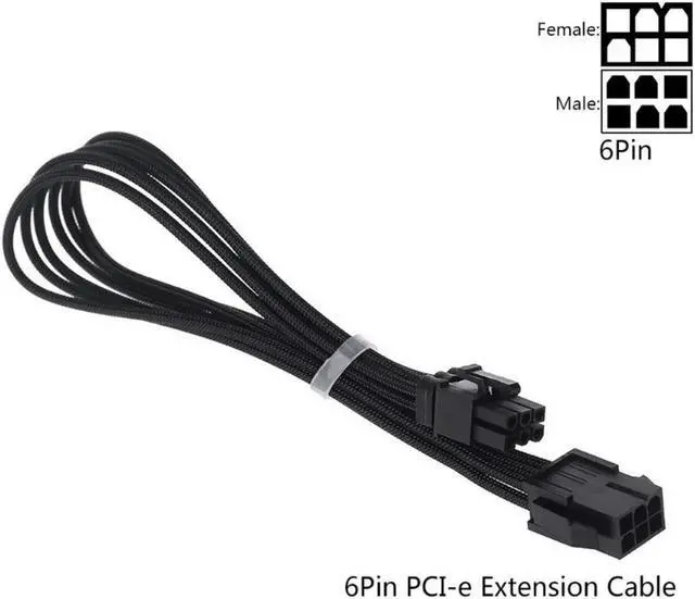 Main image of FOR PC Computer Motherboard Cable 6 8Pin PCI-e 8Pin ATX CPU Extension Cable