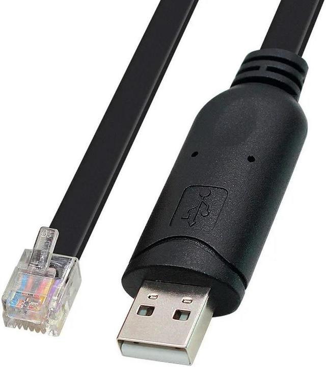 Main image of FOR USB to RJ12 6P6C PLC Programming RS232 Serial Cable ft232rl for DirectLOGIC DL05 DL06 DL105 DL205 D3-350 D4-450 L