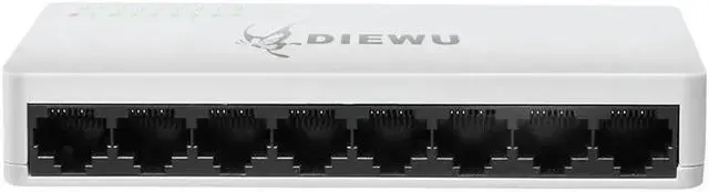 Main image of FOR Mini Network Switch 8 Ports 100Mbps Fast Ethernet Switch RJ45 LAN Hub MDI Full Half duplex AC Prower Supply portas