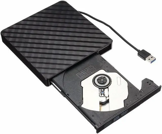 Alt view image 2 of 2 - FOR External USB3.0 DVD RW CD Writer Optical Drive Burner Reader Player Tray Type Portable For PC Laptop