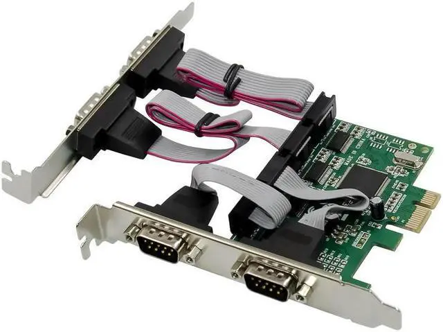 Main image of FOR PCIE CH384L 4S DB9 RS232 Serial Port Card Controller Card PCI Express 384 4 ports rs-232 to pci-e com Adapter