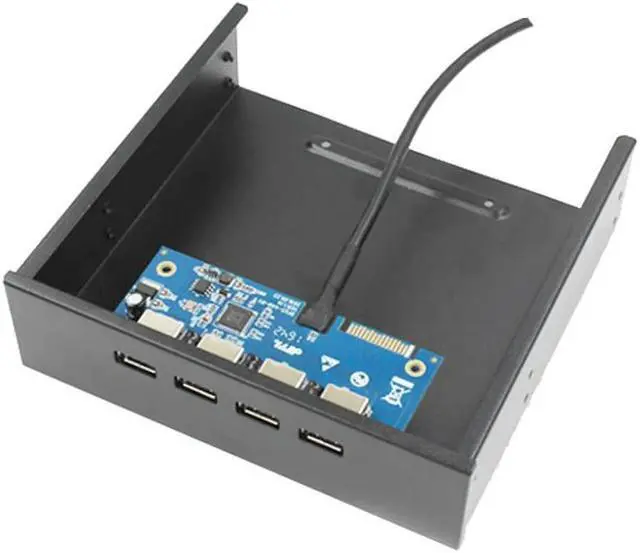 Main image of FOR Desktop CD-ROM Optical drive 4port PCI-E to USB3.0 expansion card VLI VL805 front panel PCI X1 X4 X8 X16 USB3.1