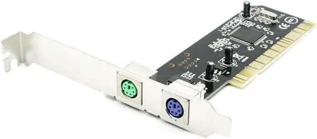 Main image of FOR PCI 32bit to 2xPPSS2 PS//2 Port For PC Keyboard Mouse Adapter Card
