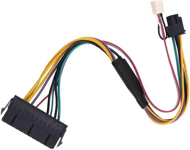Alt view image 2 of 2 - FOR ATX PSU Power Supply Cable PCIe 6 Pin to ATX 24 Pin Power Supply Cable 24P to 6P for 600 G1 600G1 800G1 Mainboard
