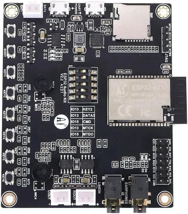 Alt view image 2 of 2 - FOR 32-Audio-Kit 32 Audio Development Board Wifi Module Low Power Dual- With 32-A1S 8M PSRAM Serial To Wifi