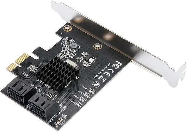 Main image of FOR SATA3.0 PCIE Expansion Card PCIE X1 To Four-Port SATA3.0 6Gbps Hard Disk Array Card RAID Adapter Card For Mining