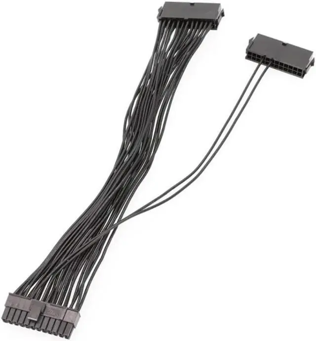 Main image of FOR 10PCS 20+4 24Pin Power Supply Sync Starter ATX Mining Power Supply Cord Dual PSU Cable Extension Riser For GPU Miner