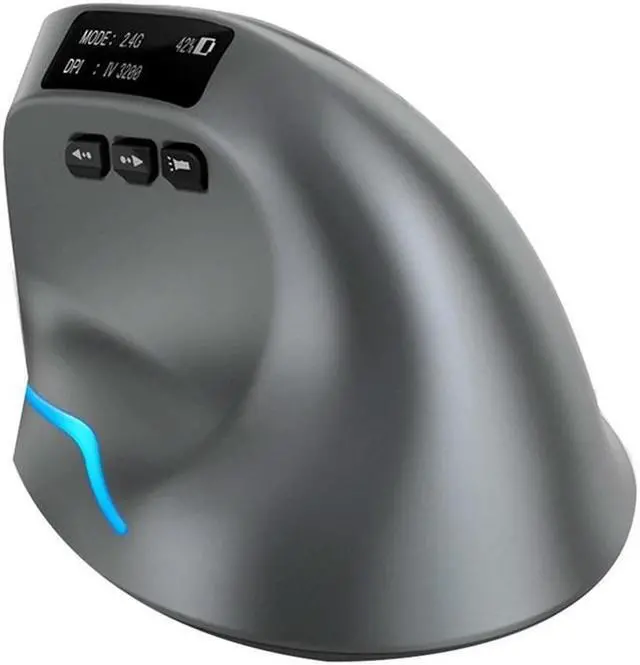 Main image of FOR 1 PCS Mouse USB Rechargeable Mouse With OLED Screen For Computer Laptop Tablet Ergonomics Mice Gaming