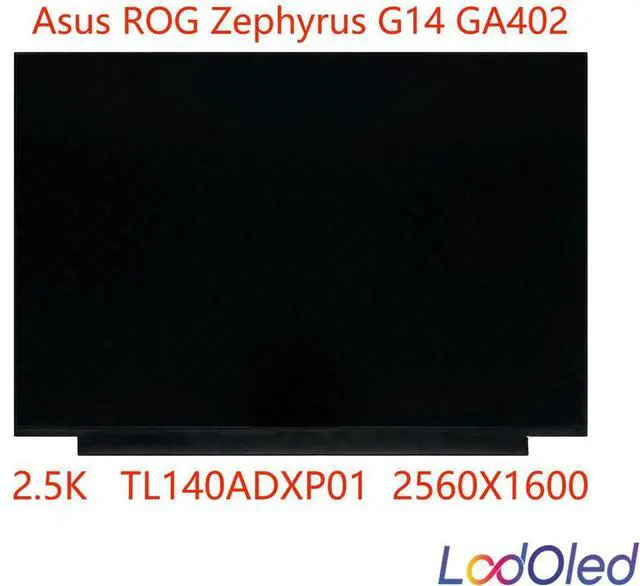 Main image of FOR 14 16:10 120Hz 2.5K LED LCD Screen IPS Display Matrix TL140ADXP01 for G14 GA402R GA402RJ 2560x1600