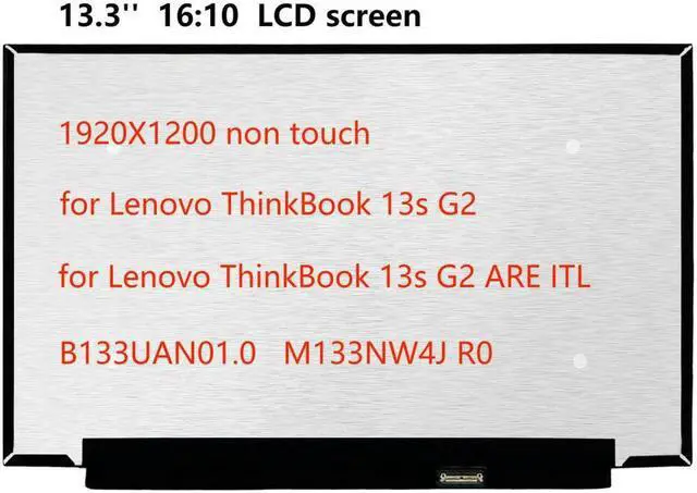 Main image of FOR M133NW4J R0 for Book 13s G2 13.3 16:10 LCD Screen Panel Matrix Replacement IPS 1920X1200 60 Hz 30 Pins