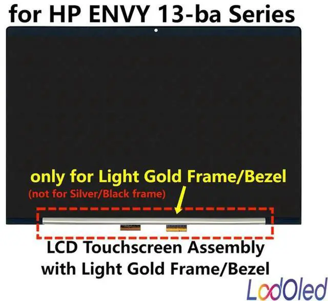 Main image of FOR 13.3 for 13-ba1045TU 13-ba1046TU 13-ba1049TU IPS FHD LCD Display Glass Digitizer Assembly 1920X1080