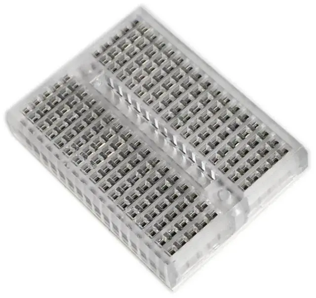 Main image of FOR Mini Breadboard Protoboard DIY Kit Universal Transparent Solderless -170 Breadboard 170Tie-points Prototype Boards 35X47MM