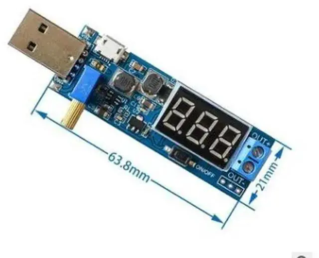 Main image of FOR DC-DC 5V to 3.5V 12V USB Step UP Down Power Supply Module Adjustable Boost Buck Converter Out DC 1.2V-24V