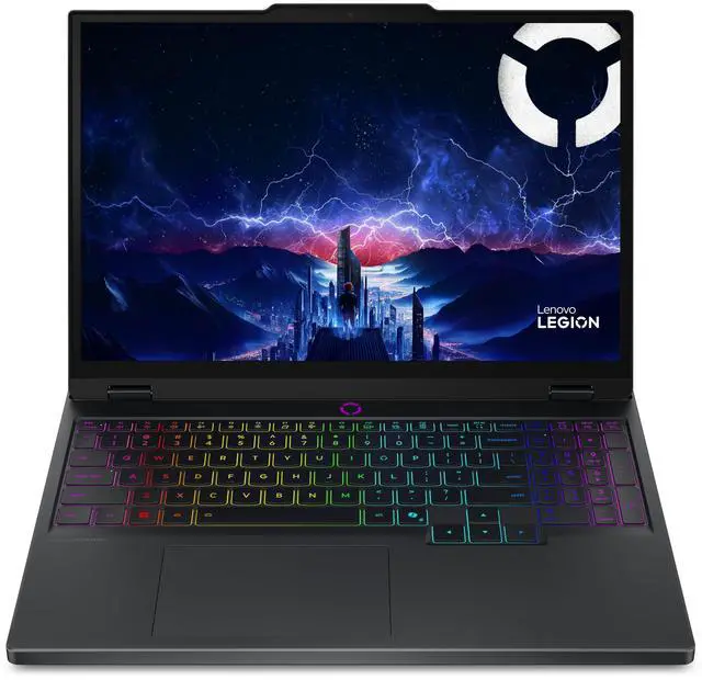 Main image of Lenovo Legion Pro 5 Gaming Laptop 16" WQXGA (2560x1600) IPS, AMD Ryzen 9 8945HX, GeForce RTX 5060, 64GB RAM, 1TB Nvme SSD, Windows 11