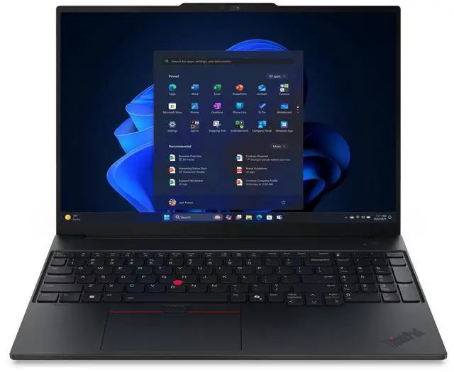 Main image of Lenovo ThinkPad E16 Gen 3, WUXGA IPS 16", Intel Core Ultra 7 255H, 16GB DDR5 RAM, 1.5TB Nvme SSD, Windows 11 Pro (Bonus Gift With Purchase)