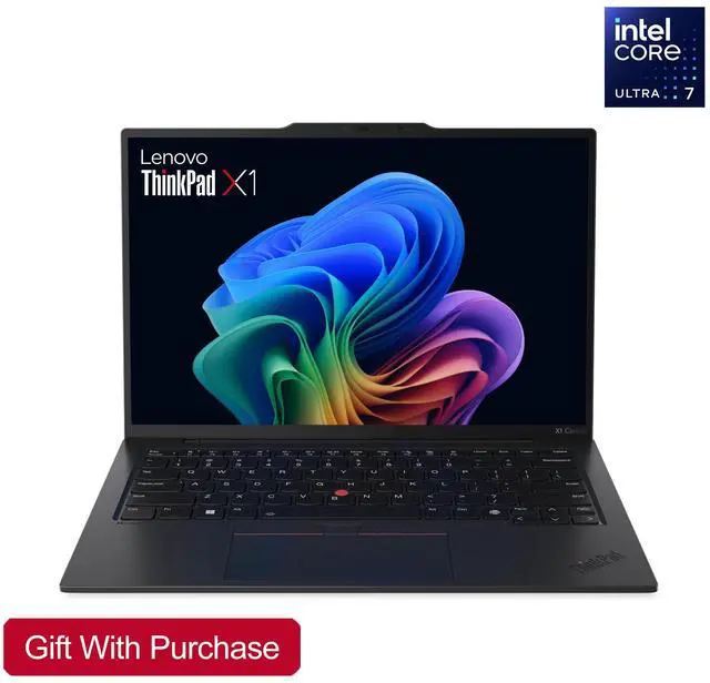 Main image of Lenovo Thinkpad X1 Carbon Gen 13 Aura Edition, 14" WUXGA IPS , Intel Core Ultra 7-258V, 32GB DDR5 RAM, 1TB SSD Nvme, Windows 11 Pro (Gift with Purchase)