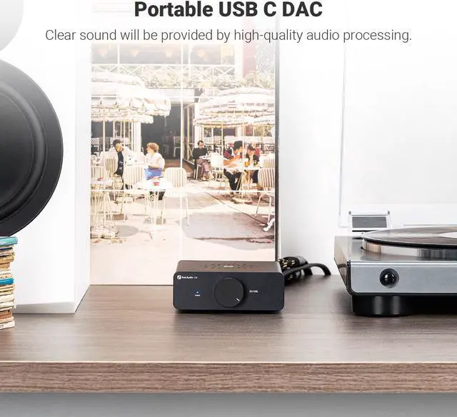 Alt view image 5 of 7 - Fosi Audio V3 Stereo Amplifier 300W x2 with TPA3255 Class D for Home Audio and Theater Systems Featuring Audiophile-Grade Components and Innovative Cooling Design with 32v power supply